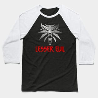 Witcher : Lesser evil Baseball T-Shirt